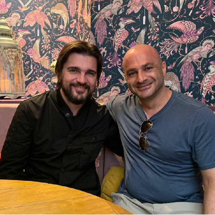 ¡Juanes nos visita!